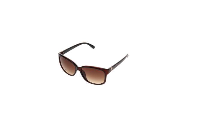 Women&#39;s Tortoise Shell Print Square Sunglasses with Gradient Lenses - Universal Thread&#8482; Brown, 2 of 4, play video