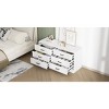 XIYUYEU Modern Drawer Double Dressers with Metal Handles,Chest of Drawers for Bedroom,Living Room,Hallway - 4 of 4