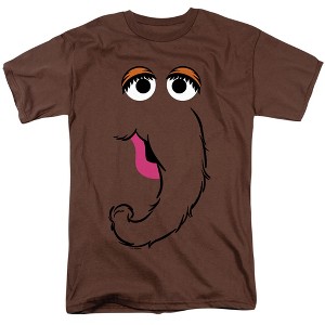 Men's Sesame Street Snuffleupagus Face T-Shirt - 1 of 4