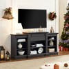 65" Modern Media Console Table with Large Storage Cabinet, TV Entertainment Stand for Living Room, Stylish and Spacious Design - 3 of 4