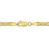 EVERLY JEWELRY | 10K Yellow Gold 3.3mm Marine Link Bracelet, 10 inch - 2 of 4