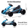 24V Electric Go Kart for Kid 8-12 Year with Dual 300w Motors-8MPH High-Speed Drifting Kart with Music & Horn,9Ah Large Battery,All-Terrain Ride on Toy - 2 of 4