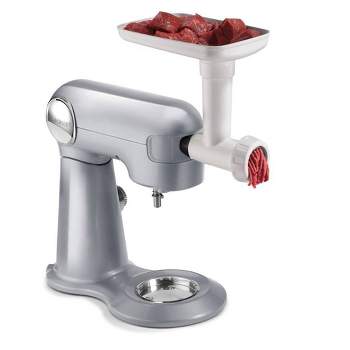 Hamilton Beach Professional Stand Mixer Specialty Attachment, All-Metal Meat  and Food Grinder Set - 63245