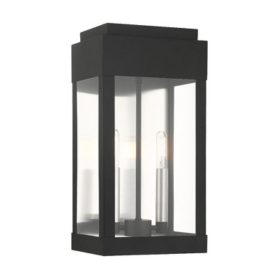 Livex Lighting York 2 - Light Wall Light in  Black