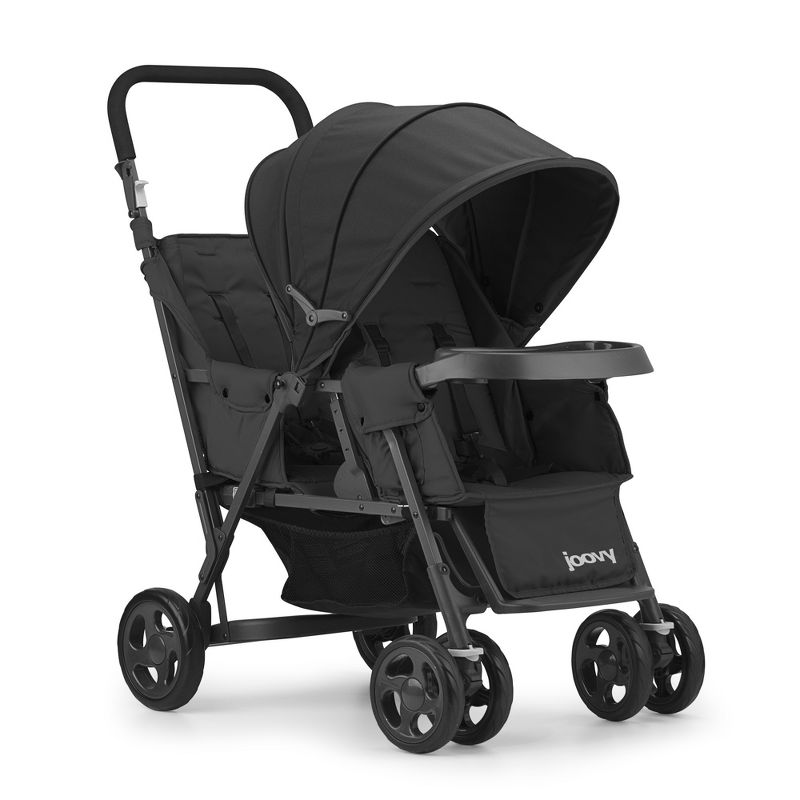 Joovy Caboose Too Sit Stand Tandem Double Stroller - Black, 1 of 7