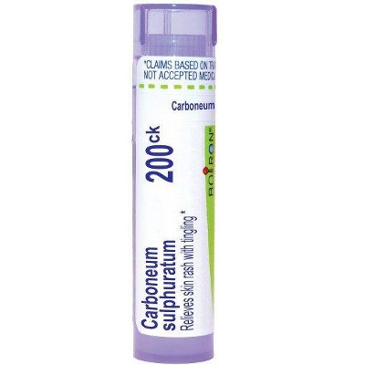 Carboneum Sulphuratum 200CK by Boiron Homeopathic Single Medicine For First Aid  -  80 Pellet