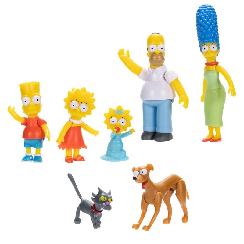 The Simpsons 2.5&#34; Family Mini Figure Set - 7pk, 2 of 6