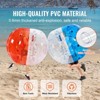 VEVOR Inflatable Bumper Balls 2-Pack, 5FT/1.5M Body Sumo Zorb Balls for Teen & Adult, 0.8mm Thick PVC Human Hamster Bubble Balls - 3 of 4
