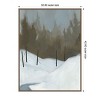 Amanti Art Deep Snow III by Jacob Green Framed Canvas Wall Art - 3 of 4