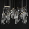 ET2 Lighting Rinkle 13 - Light Pendant in  French Gold - 3 of 3