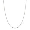 Black Bow Jewelry 1.4mm Sterling Silver Solid Beveled Oval Cable Chain Necklace - image 2 of 4