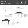 Best Choice Products 10x10ft Pop Up Canopy Outdoor Portable Adjustable Instant Gazebo Tent w/ Carrying Bag - 2 of 4