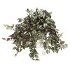 Nearly Natural Silver Inch Plant with Metal Planter Artificial Plant - 3 of 3