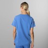 Members Only Siena V-Neck Scrub Top for Women With Double Chest And Waist Pockets - 2 of 4