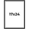 PosterPalooza | Flat Silver Picture Frame - UV Acrylic, Foam Board Backing, Hanging Hardware - 2 of 4