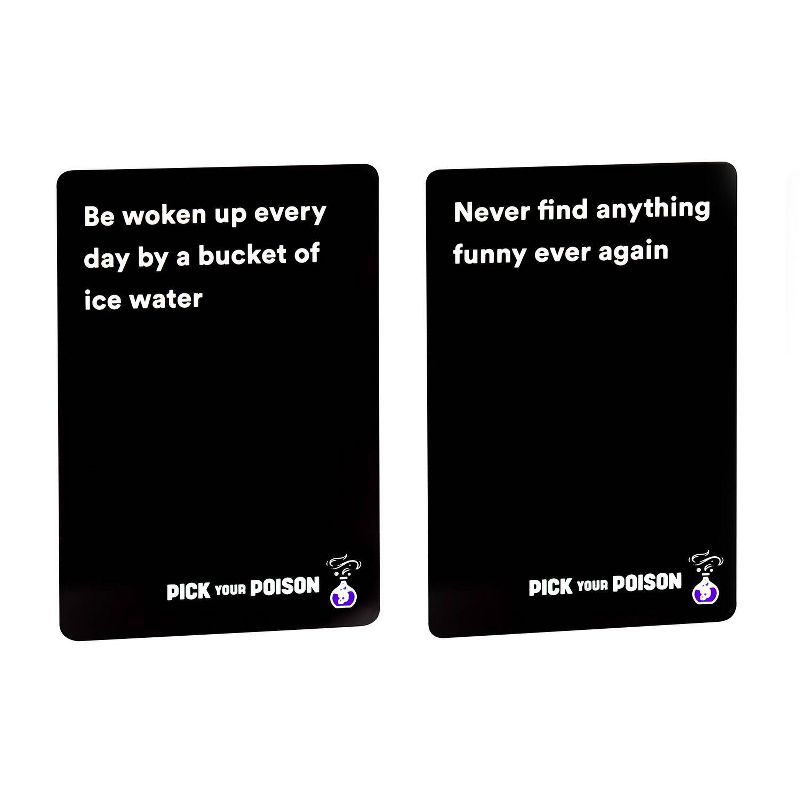 Pick Your Poison Card Game - The "What Would You Rather Do?" Party Game [All Ages/Family Edition], 4 of 12