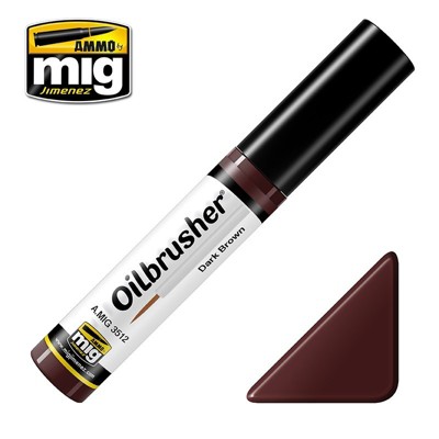 AMMO MIG-3512 Dark Brown Oil Brush