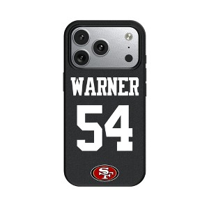 NFL San Francisco 49ers Players Game Tactic MagSafe Compatible Cell Phone Case for Apple iPhone 17 Series - 1 of 4