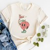 Simply Sage Market Retro Be Nice Apple Short Sleeve Tee - 3 of 4