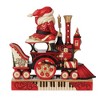 Jim Shore 8.25 In Explore A World Of Wonder Fao Schwarz Santa Train Santa Figurines - 2 of 3