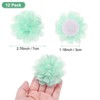 Unique Bargains Mesh Fabric Full Chiffon Flowers for DIY 12 Pcs - 3 of 4