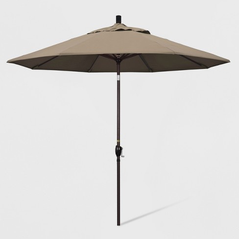 9 Aluminum Push Tilt Patio Umbrella California Umbrella Target