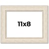 PosterPalooza | Photo Size Weathered White Picture Frame - UV Acrylic, Foam Board Backing, Hanging Hardware - 2 of 4