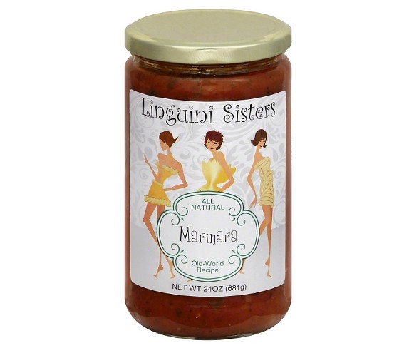 Linguini Sisters Marinara Sauce 24 oz