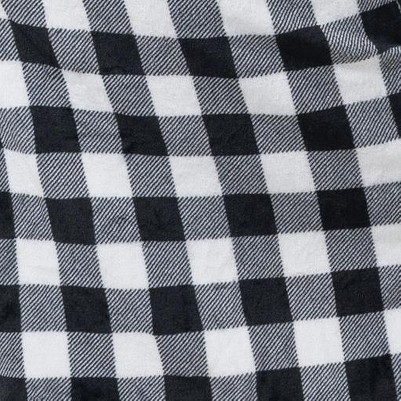 buffalo check black/white