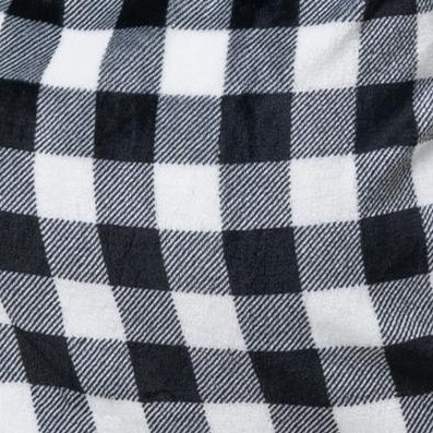 buffalo check black/white