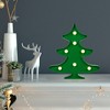 Northlight LED Lighted Christmas Tree Marquee Wall Art - 8.75" - Green - 2 of 4