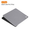 Unique Bargains Silicone Heat Resistant Multi-purpose Trivet Mat 4 Pcs - 3 of 4