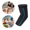 Unique Bargains Thin Elbow Protection Elbow Pads Tightening Breathable Elbow Pads for Sports for Men Women 1 Pc - 2 of 4
