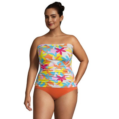 lands end womens plus bathing suits