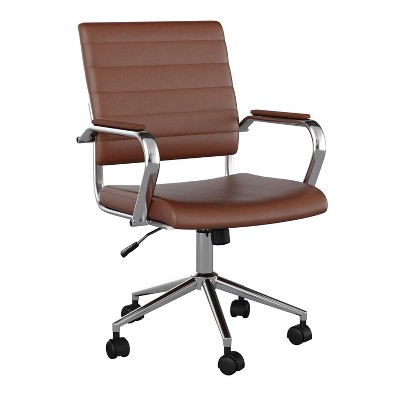 Upholstered Office Swivel Chair - Martha Stewart