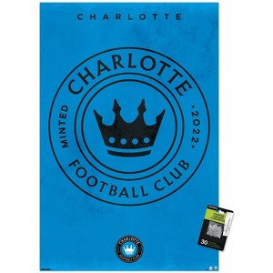 Trends International MLS Charlotte FC - Logo 25 Unframed Wall Poster Prints - 1 of 4