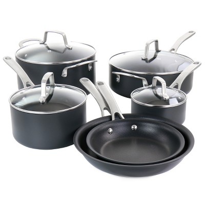 Martha Stewart 10 Piece Aluminum nonstick Cookware Set in White - 10 Piece  - On Sale - Bed Bath & Beyond - 34700608