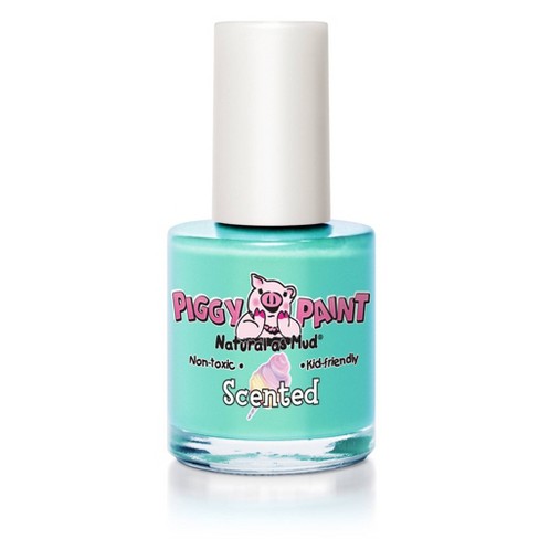 RAIN-bow or Shine - Matte Bright Sky Blue Polish - Piggy Paint