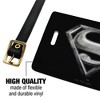 Superman Steel Logo Luggage ID Tags Set of 2 - 2 of 4