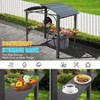 Cuschoice Grill Canopy for Outdoor Grill w/Double Galvanized Steel Roof and 2 Side Shelves, BBQ Gazebo Grill Tent for Patio Garden Backyard - 2 of 4
