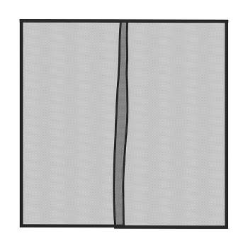 Pure Garden One Car Garage Door Screen – Heavy-Duty Weighted Mesh Curtain with Magnetic Closure for Mosquito, Insect, and Sun Protection