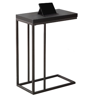 C Shape Metal Accent Table - EveryRoom