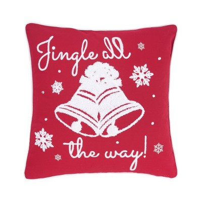 C&F Home 18" x 18" Jingle All The Way Throw Pillow