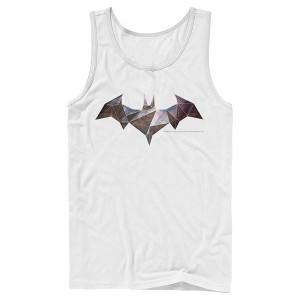 Men's Batman Logo Geometric Wing Tank Top - 1 of 4