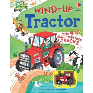 Wind-Up Tractor - by  Sarah Hull (Board Book) - 1 of 1