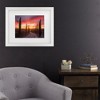 Trademark Fine Art - Rostovskiy Anton Tuscany Sunset Matted Framed Art - image 2 of 4