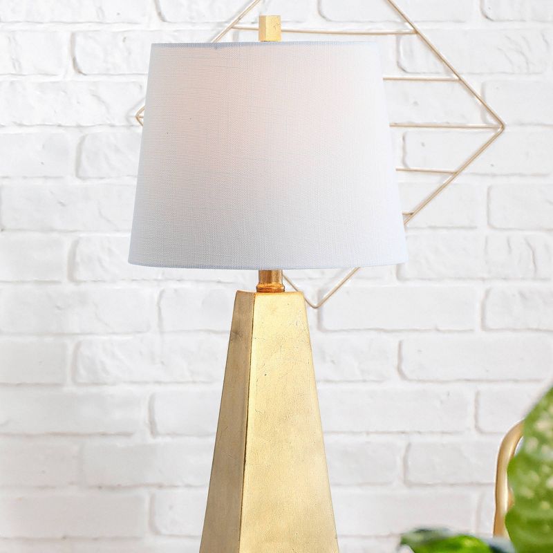 20.5&#34; Alexis Resin Table Lamp (Includes LED Light Bulb) Gold - JONATHAN Y, 6 of 7