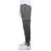Blue Ice Apparel Men's Heavyweight Fleece-Lined Cargo Jogger Sweatpants - 2 of 3