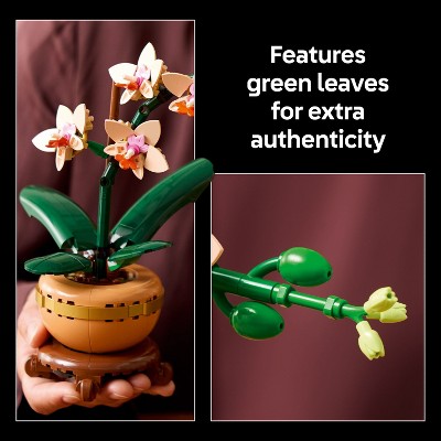 Детские конструкторы LEGO Botanicals Mini Orchid Building Set for Adults, Decor for Home or Office 10343 — фото 4