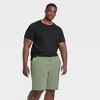 Men's Big & Tall 10.5" Hybrid Swim Shorts - Goodfellow & Co™ Sage 50 - image 3 of 3